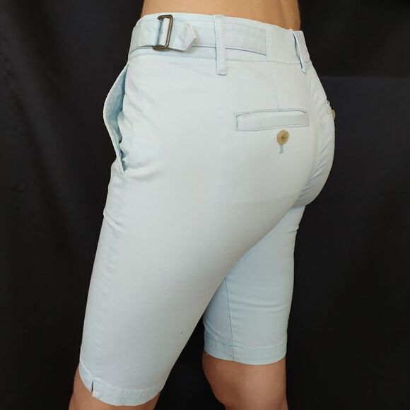 GAP Skiny Bermuda Pacific Mist Blue Pants Spring Summer Bin 2016 - Picture 1 of 9
